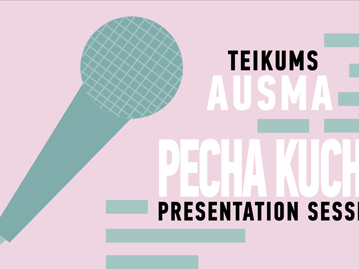 Teikums Ausma Pecha Kucha presentation session