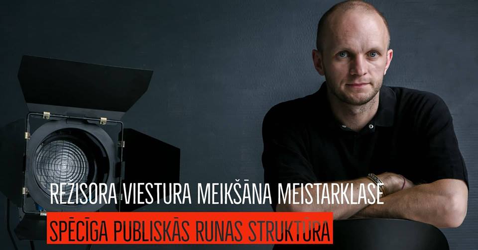 Rež. V. Meikšāna meistarklase -Spēcīga runas struktūra