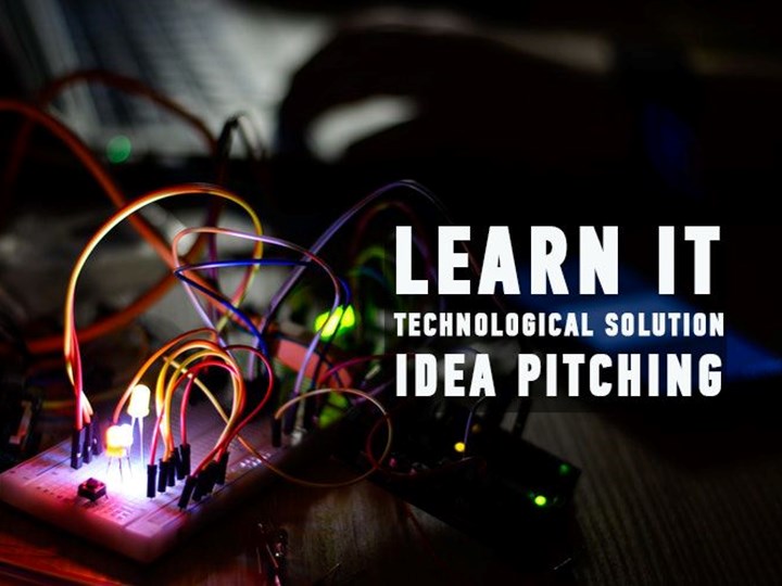 LearnIT technological solution idea pitching