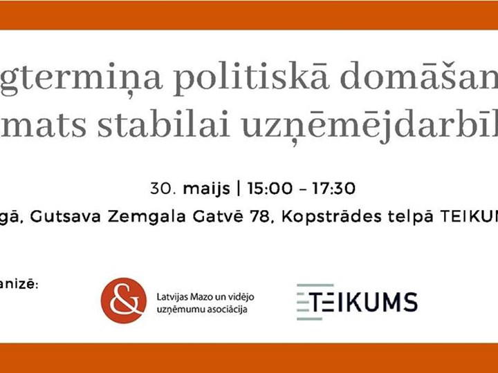 Uzņēmēju diskusija ar poltisikajām partijām