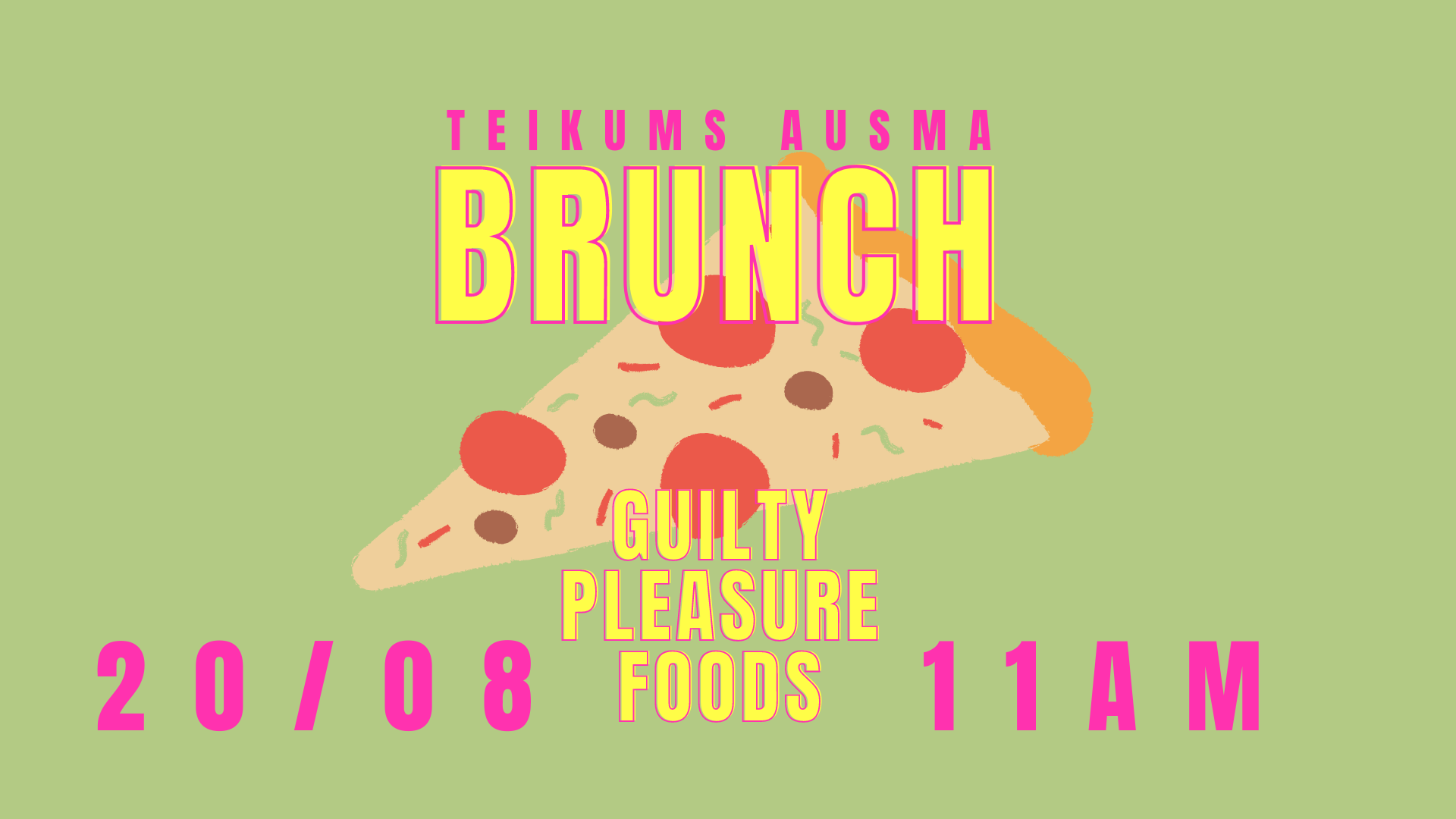 Teikums Ausma Brunch Guilty Pleasure Foods